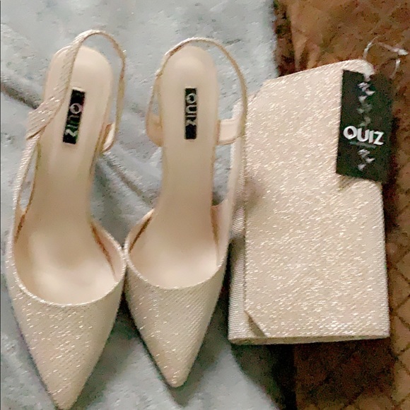 Rose Gold Glitter shoes - Picture 2 of 6